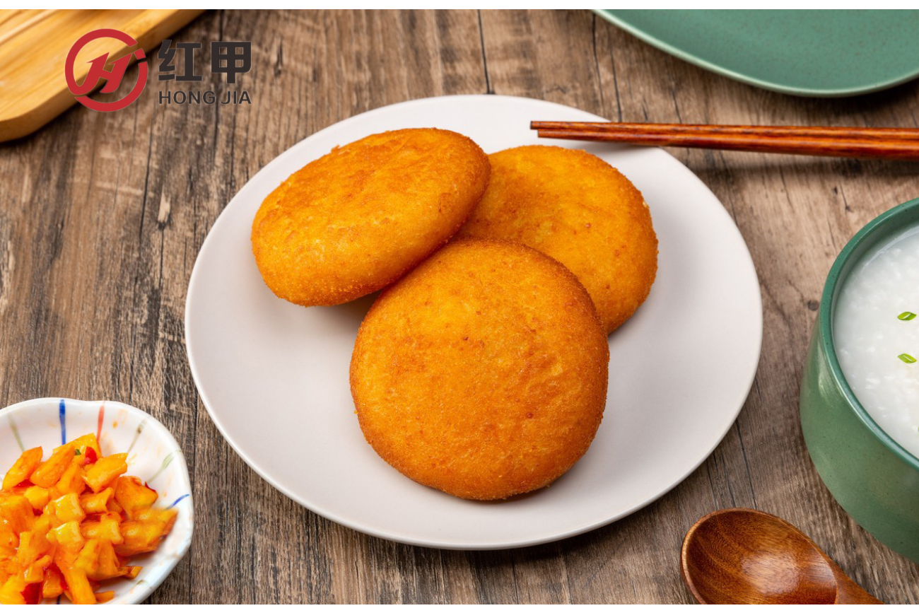 表酥内软、香脆适口的脆皮糖糕